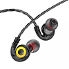 Audífonos UBMD Alambricos In-Ear Cancelación Ruido Gamer 558 Negro
