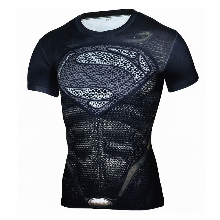 Camiseta UBMD Diseño Superhéroe Slim Fit SPM 3D 1