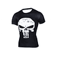 Camiseta UBMD Diseño Superhéroe Slim Fit Alter Ego PNS Negro - Miniatura 1
