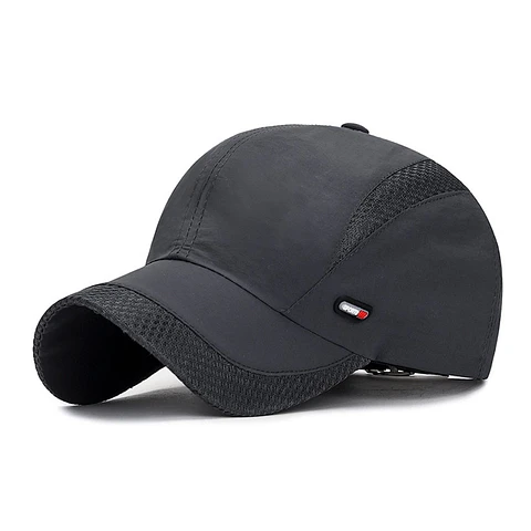 Gorra Beisbol Hombre Deportiva Transpirable Z0159 Gris