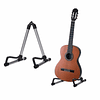 Soporte Guitarra Electrica Acustica Plegable Universal Gris