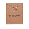 Collar Dije Mujer Circulos Dorados Referencia Karma BH33421