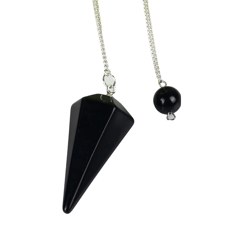 Pendulo Piedra Natural UBMD Equilibrio Obsidiana PP003 2