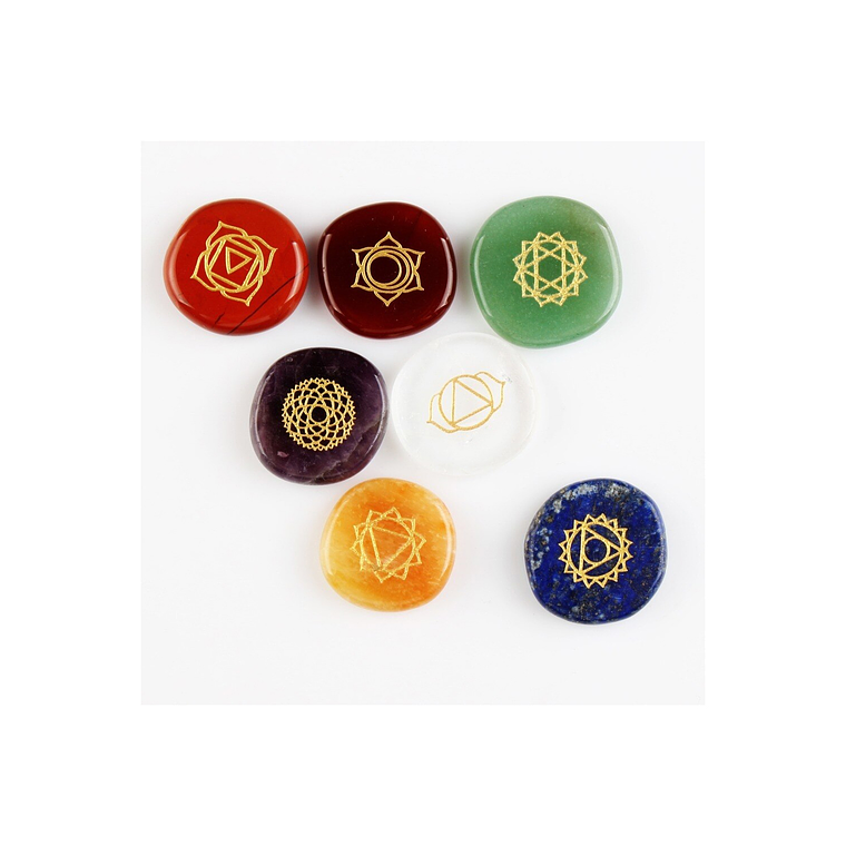 Kit Cristales Equilibrio UBMD 7 Chakras KZS001 2