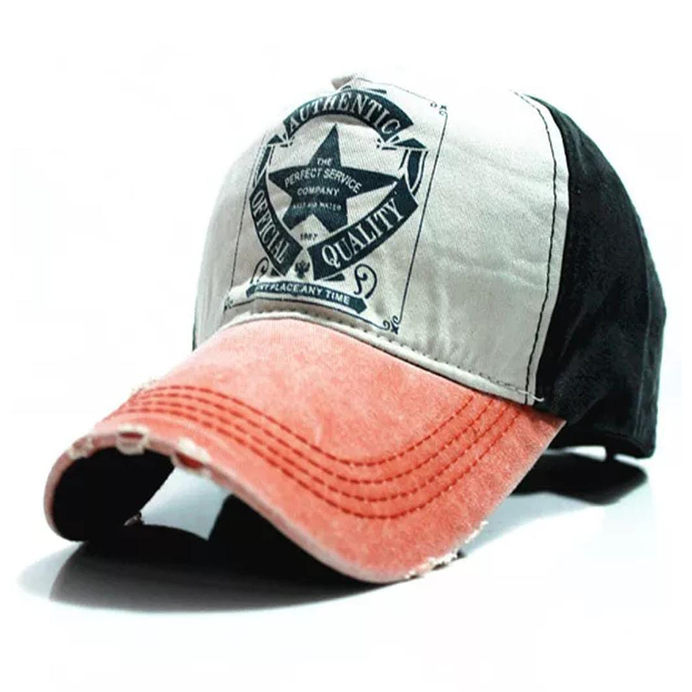 Gorra Beisbol AOQ 5 Ajustable Color Gris Azul 1