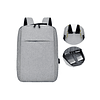 Morral Antirrobo UBMD Portatil 14 Pulgadas  Cargador USB LB015