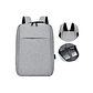 Morral Antirrobo UBMD Portatil 14 Pulgadas  Cargador USB LB015 - Miniatura 6