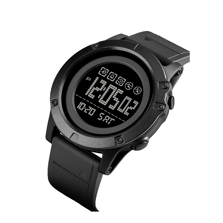 Reloj Digital Deportivo SKMEI Militar 50BAR 1727 Negro 2