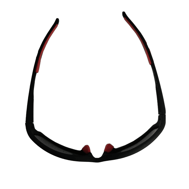 Gafas De Sol UBMD Polarizadas Deportivas Para Ciclismo 1009 Negro Rojo