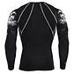 Conjunto Deportivo Compresion Hombre Camiseta Pantalon 721 Negro - Miniatura 3