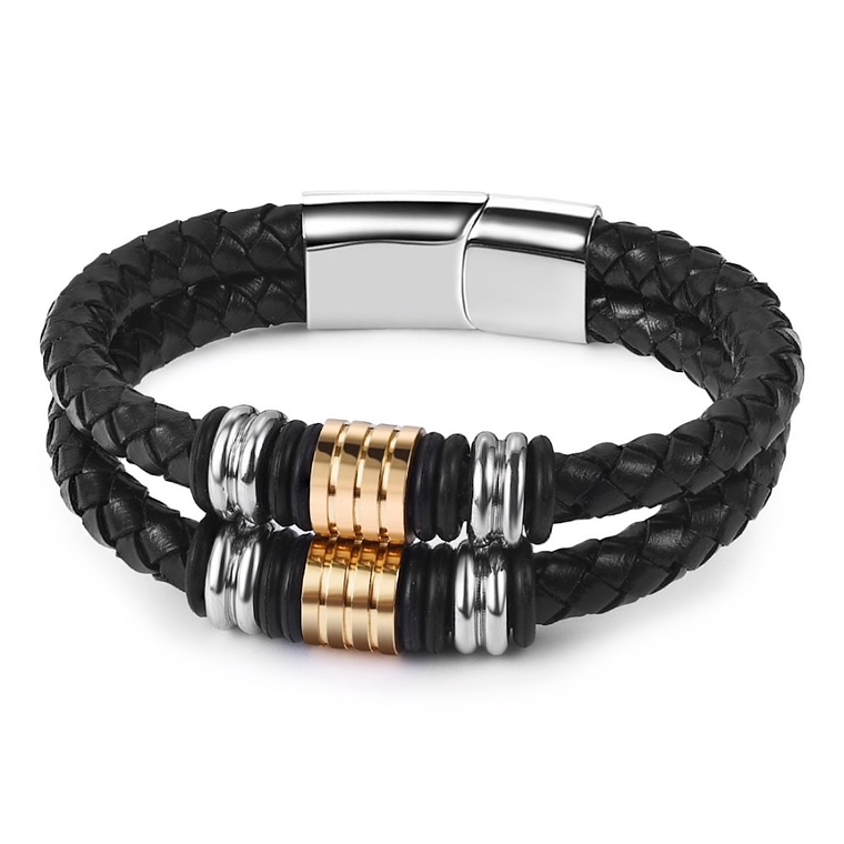 Pulsera Magnetica Hombres Germanio Acero Inoxidable ST053 20