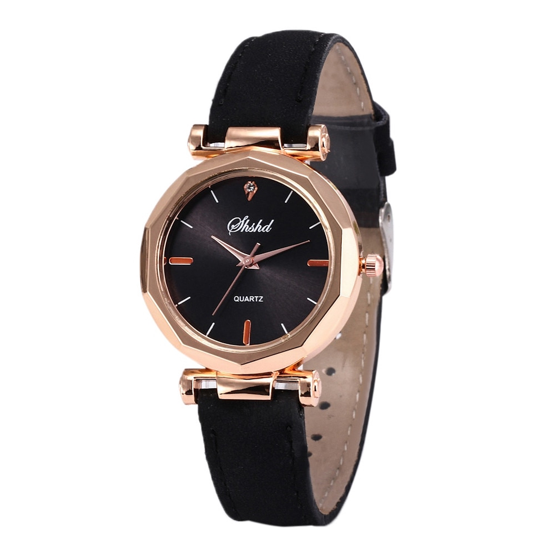 Reloj Pulsera Mujer Casual Cuarzo Correa Cuero PU 1137 3