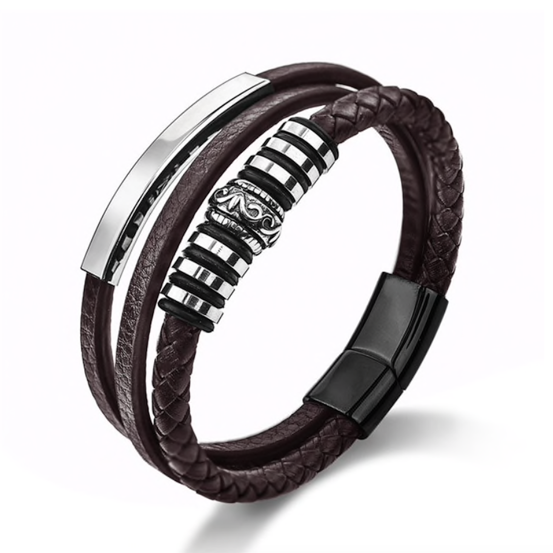 Pulsera Magnetica Hombres Germanio Acero Inoxidable ST053 29