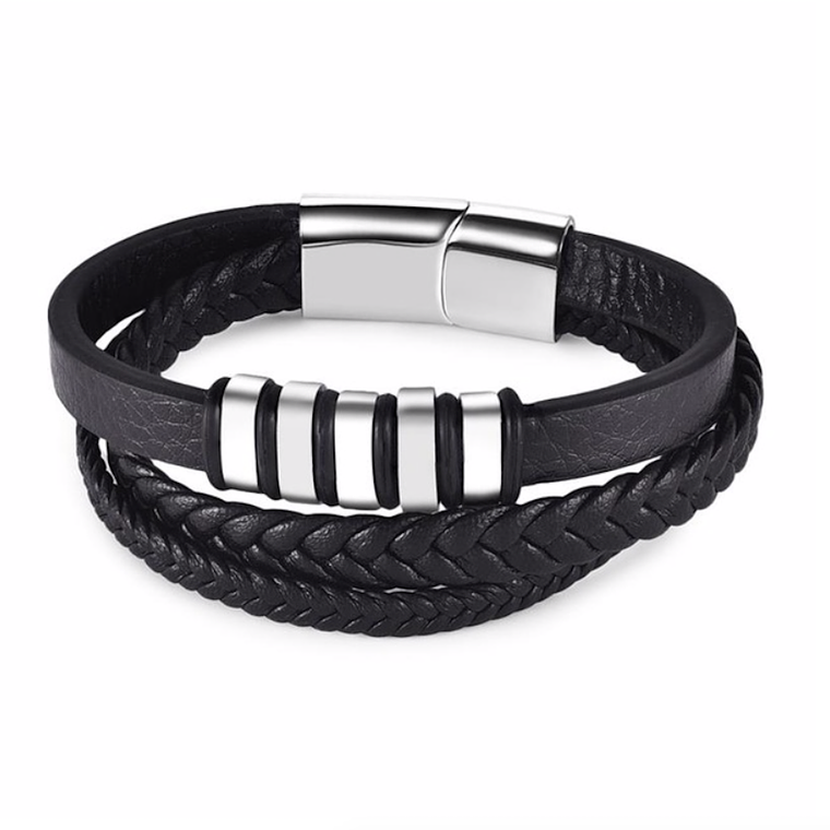 Pulsera Magnetica Hombres Germanio Acero Inoxidable ST053 34