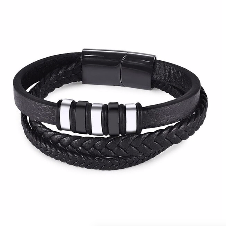 Pulsera Magnetica Hombres Germanio Acero Inoxidable ST053 35