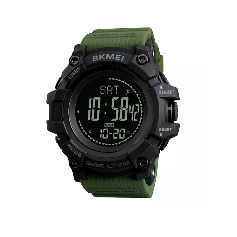 Reloj Digital Skmei Hombre Brujula Deportivo Podómetro 1356  3