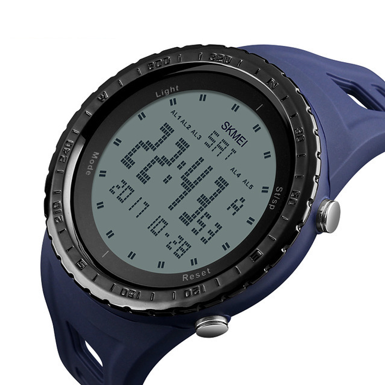 Reloj Deportivo Digital Militar SKMEI 1246 Impermeable Azul 2