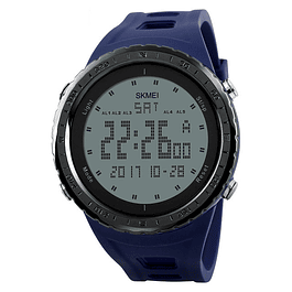 Reloj Deportivo Digital Militar SKMEI 1246 Impermeable Azul