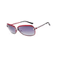 Gafas Lentes Sol Mujer Ovaladas Uv400 8702 Rojo - Miniatura 1