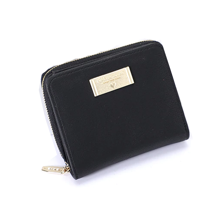 Billetera Mujer Corta Cuero PU Monedero 1826 1