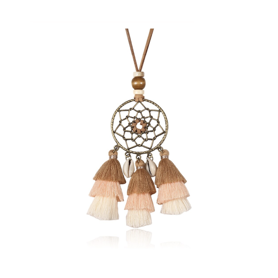 Collar Dije Mujer Atrapasuenos Retro HY2007 1