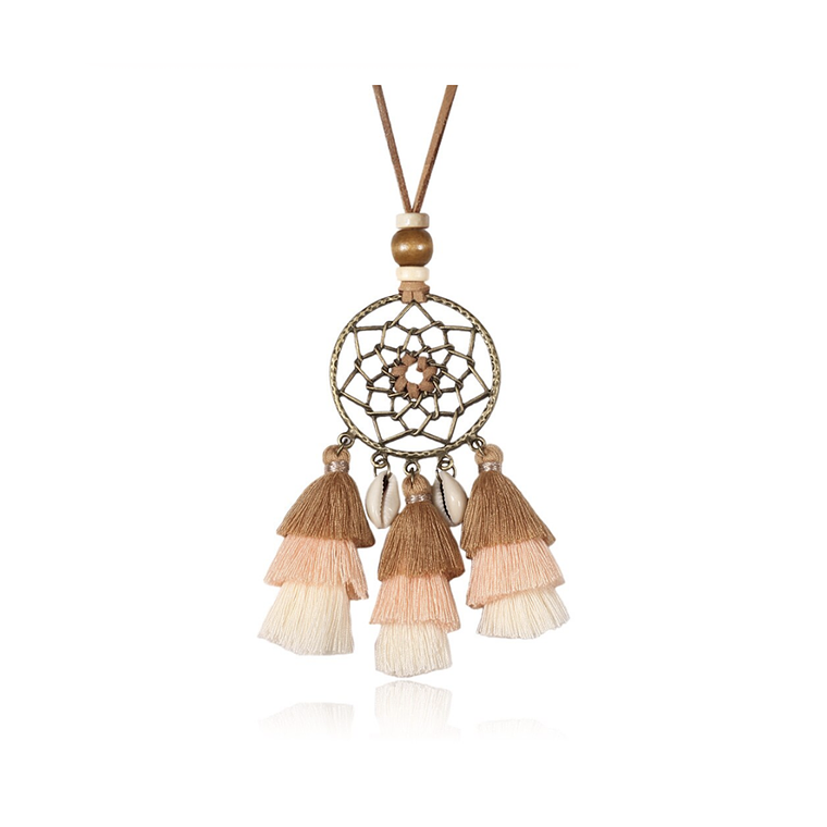 Collar Dije Mujer Atrapasuenos Retro HY2007 1