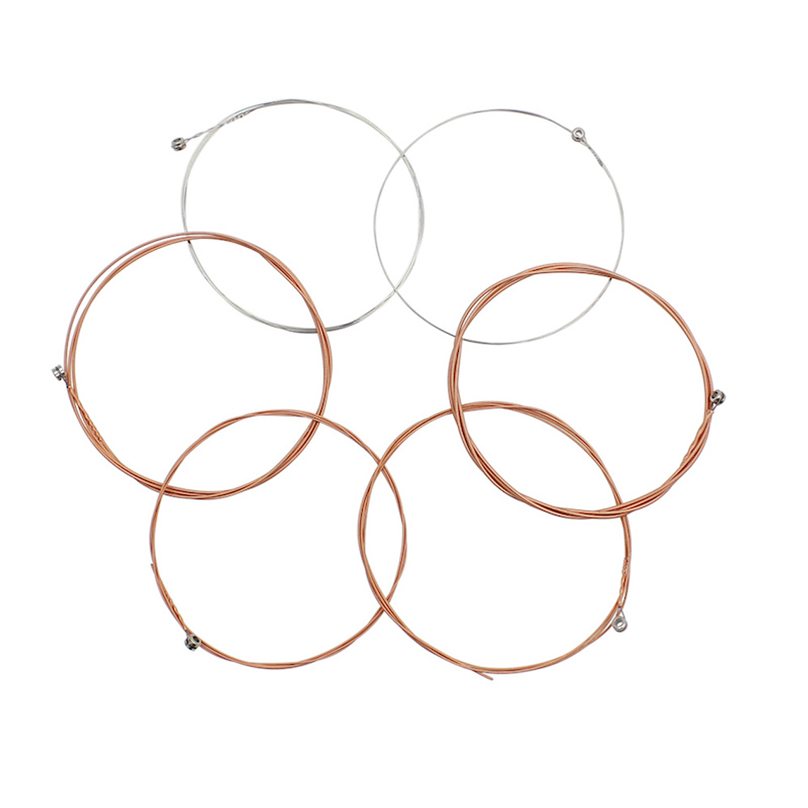 Set 6 Cuerdas Guitarra Acustica Principiantes Aleacion- 1