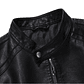 Chaqueta Hombre Cuero PU Casual Motociclismo Moda - Miniatura 2