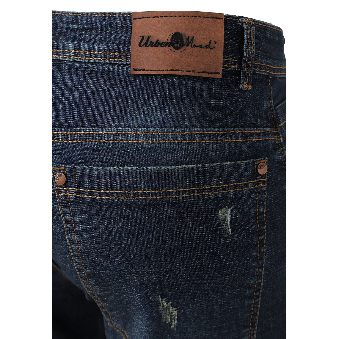 Pantalon Jean Hombre UrbenMood Ajuste Regular Stretch 2305 10