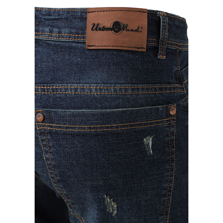 Pantalon Jean Hombre UrbenMood Ajuste Regular Stretch 2305 10