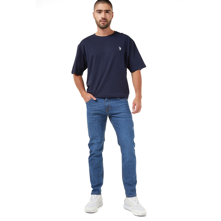 Pantalon Jean Hombre UrbenMood Ajuste Regular Stretch 2305 16