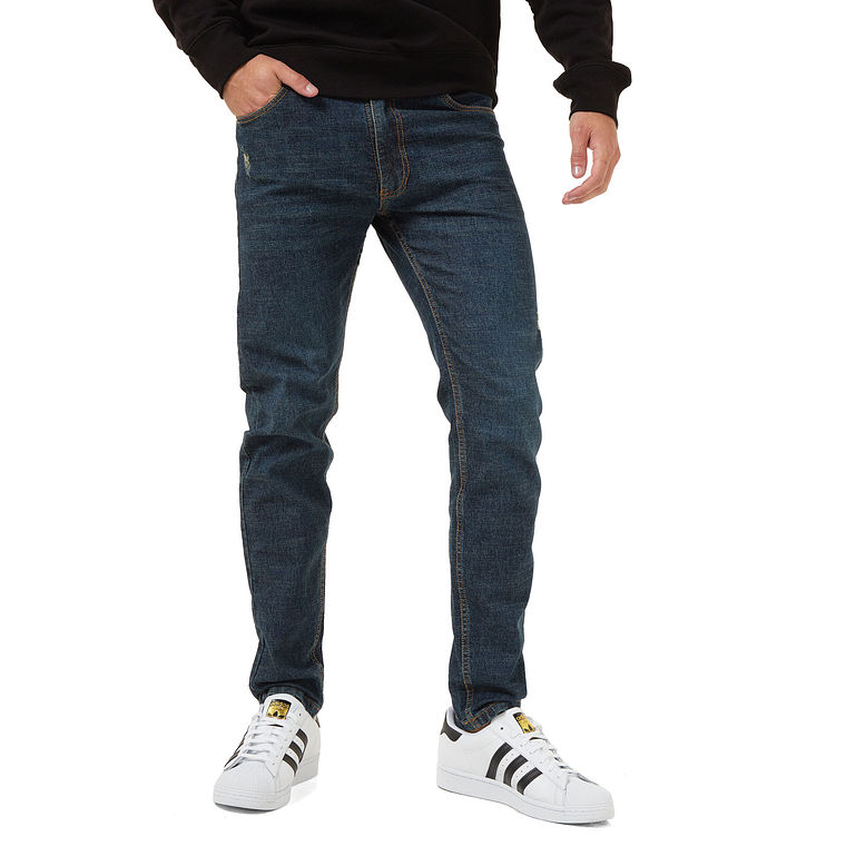 Pantalon Jean Hombre UrbenMood Ajuste Regular Stretch 2305 23