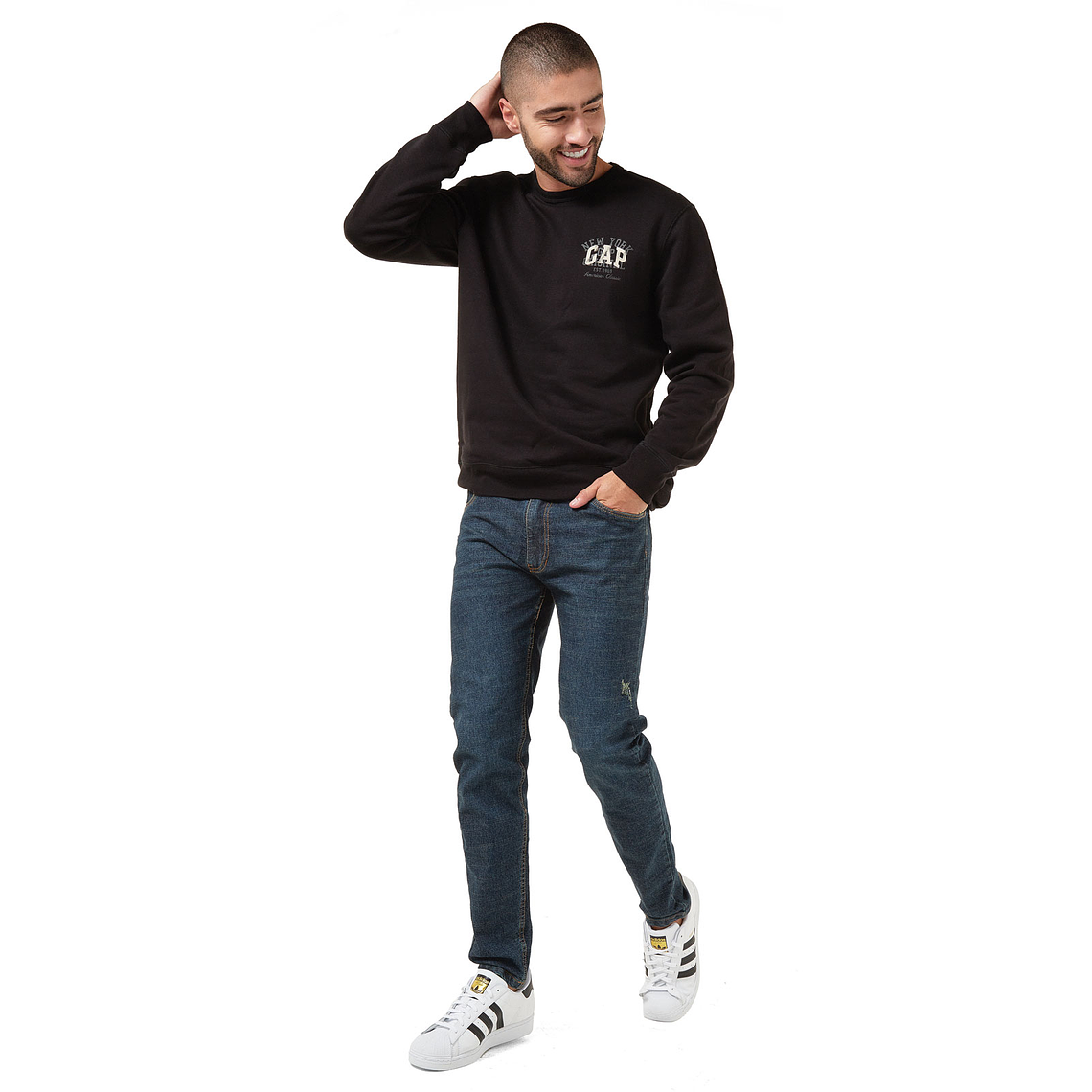 Pantalon Jean Hombre UrbenMood Ajuste Regular Stretch 2305 26