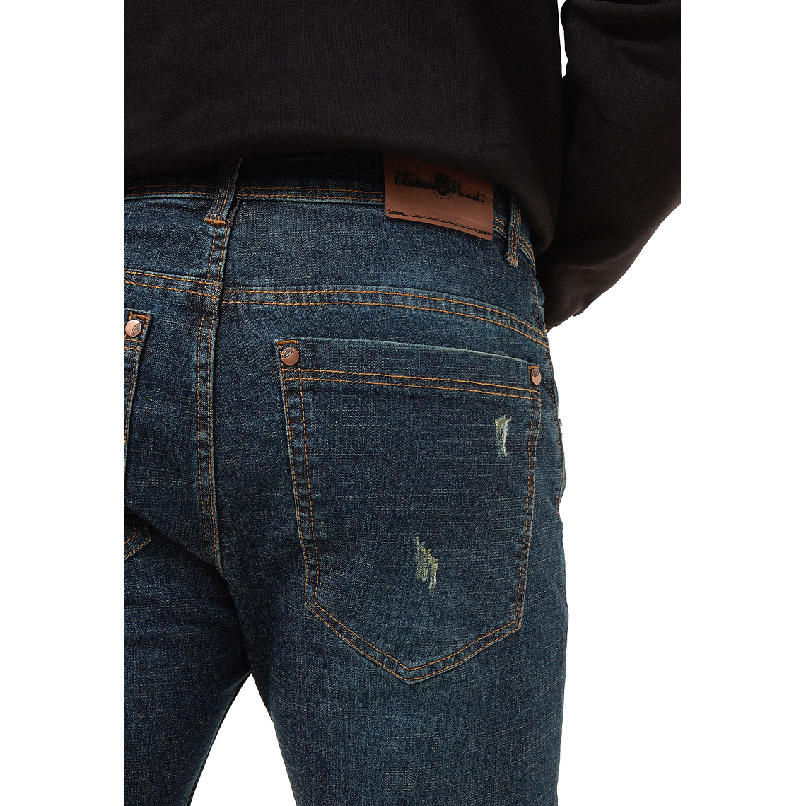 Pantalon Jean Hombre UrbenMood Ajuste Regular Stretch 2305 27