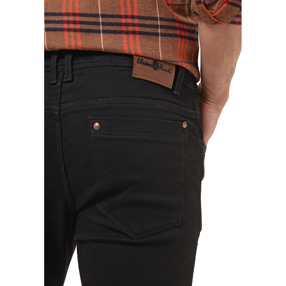 Pantalon Jean Hombre UrbenMood Ajuste Regular Stretch 2305 32