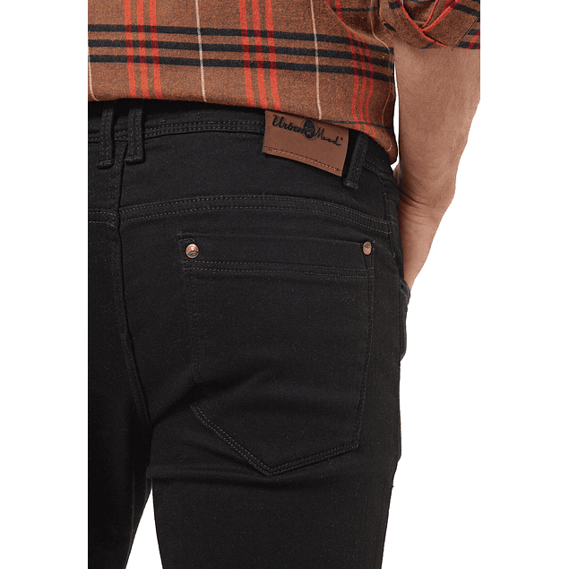 Pantalon Jean Hombre UrbenMood Ajuste Regular Stretch 2305