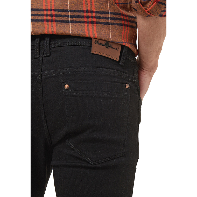 Pantalon Jean Hombre UrbenMood Ajuste Regular Stretch 2305 32