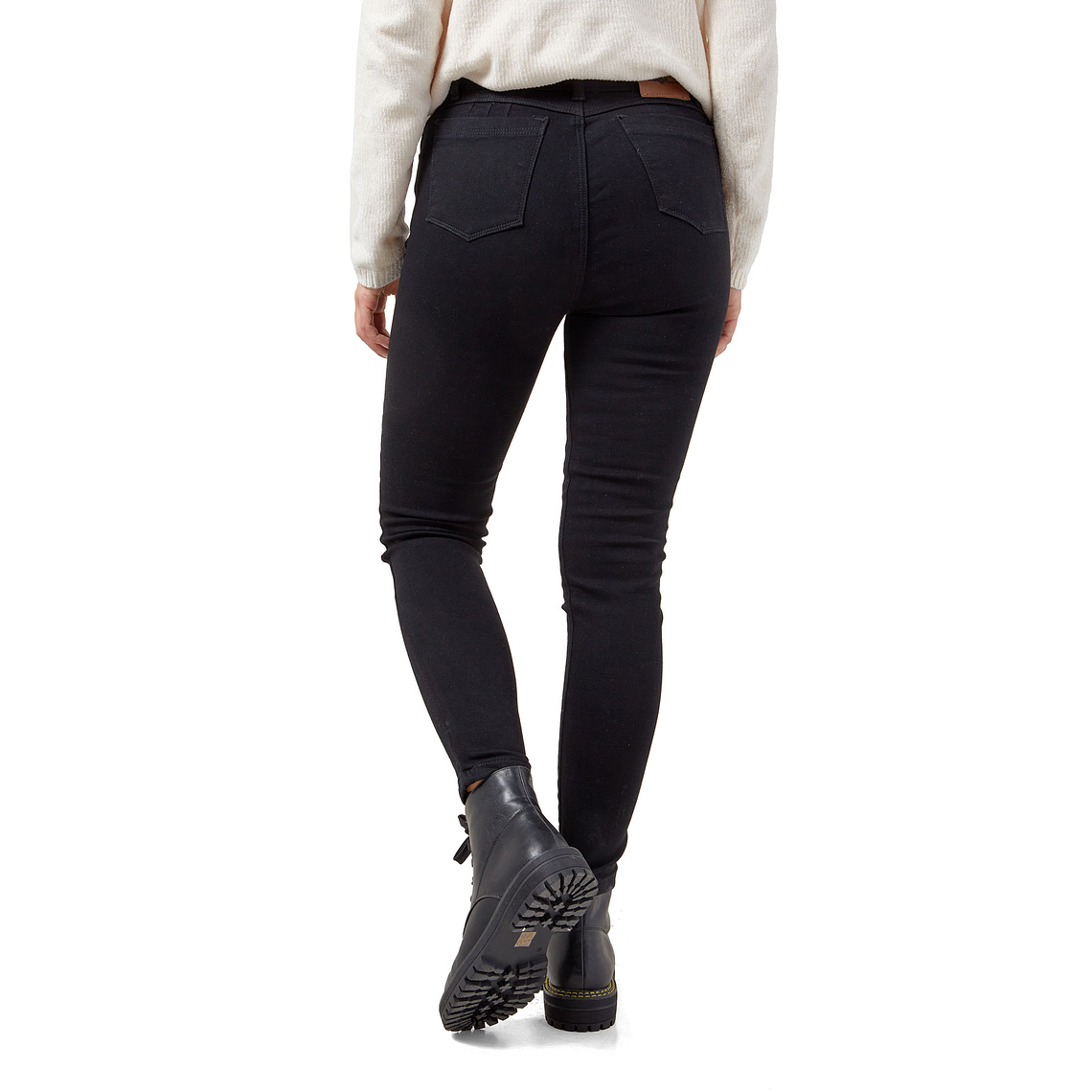 Pantalon Jean Mujer UrbenMood Levanta Cola Stretch 2305 Negro 6