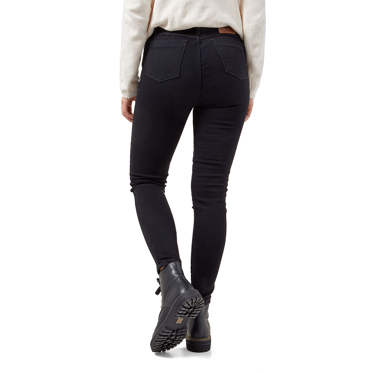 Pantalon Jean Mujer UrbenMood Levanta Cola Stretch 2305 Negro 6