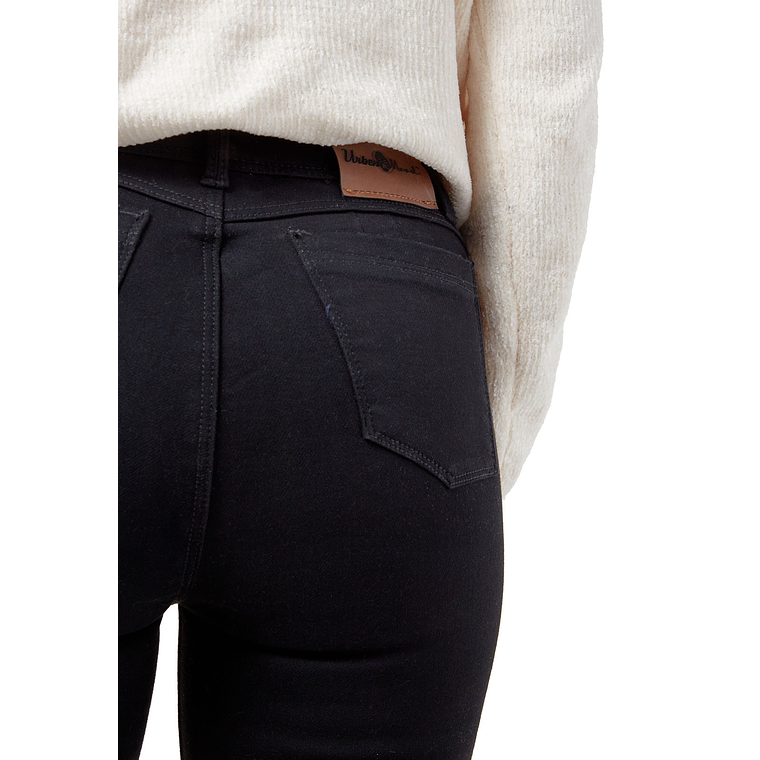 Pantalon Jean Mujer UrbenMood Levanta Cola Stretch 2305 Negro 8