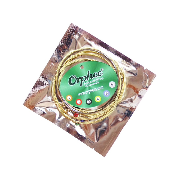 Cuerdas Guitarra Acustica Nucleo Hexagonal ORPHEE TX640 2