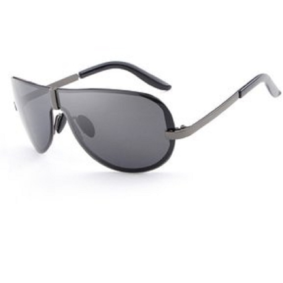 Gafas Lentes Sol Polarizados HDCRAFTER 8490 Negro Gris 1