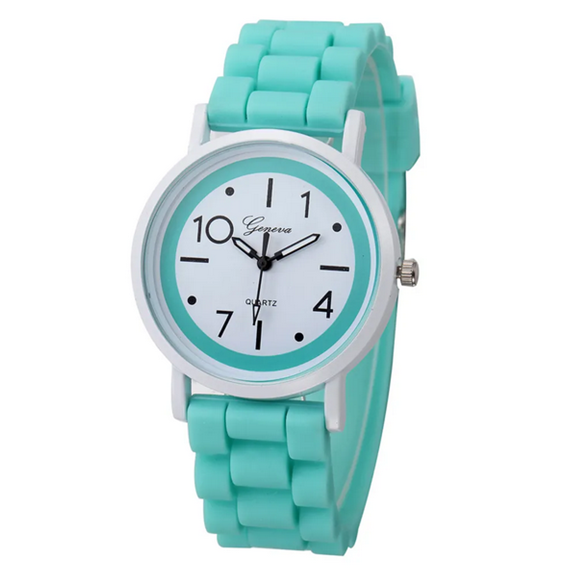 Reloj Mujer Cuarzo Deportivo Silicona 1