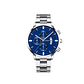 Reloj Hombre UBMD De Quarzo Acero Inoxidable Casual S698 Plateado Azul - Miniatura 1