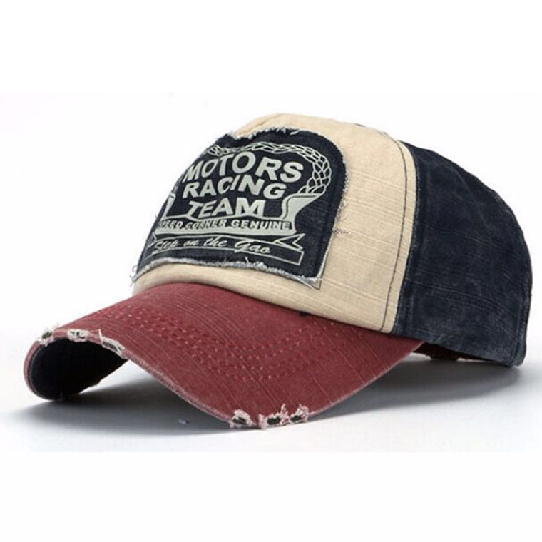 Gorra Beisbol Diseño MRT Rojo Azul 1