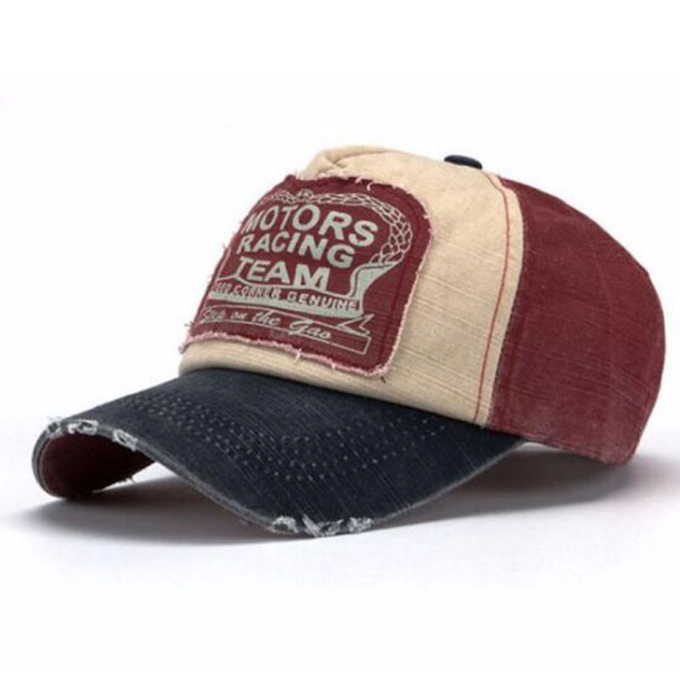 Gorra Beisbol Diseño MRT Azul Rojo 1