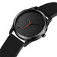 Reloj Hombre Cuarzo Deportivo Pulso Cuero T1300 Negro - Miniatura 2