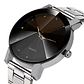Reloj Hombre Cuarzo Acero Analogico FS Plateado - Miniatura 1