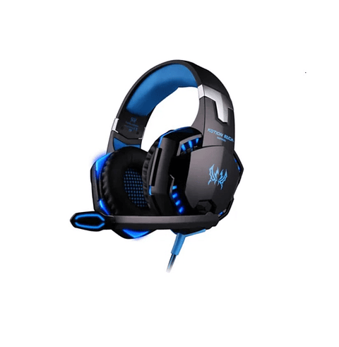 Audifonos Microfono Gaming Estereo Kotion G2000 Azul