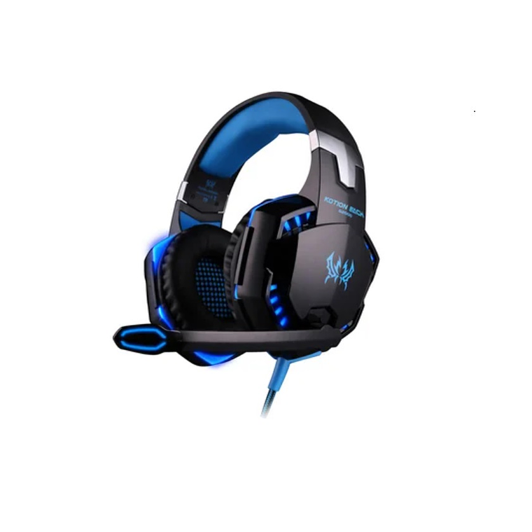 Audifonos Microfono Gaming Estereo Kotion G2000 Azul 1